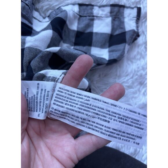 Abercrombie Kids Girls Sz. 13/14 Checkered Button Down Top. Cute - Picture 5 of 8